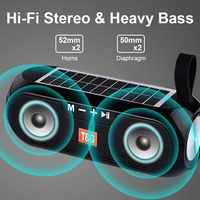 Solar Radio FM Outdoor Portabl - Audio Music System For Home บทวิจารณ์และราคา