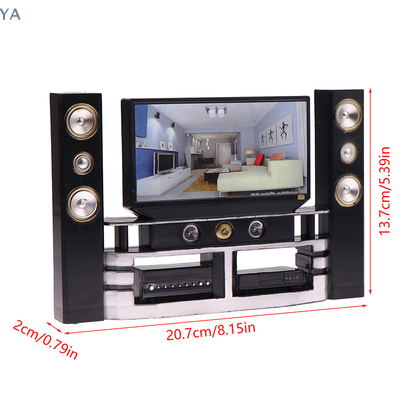 [L]1/12 Dollhouse Mini TV Audi - Audio House Music บทวิจารณ์และราคา