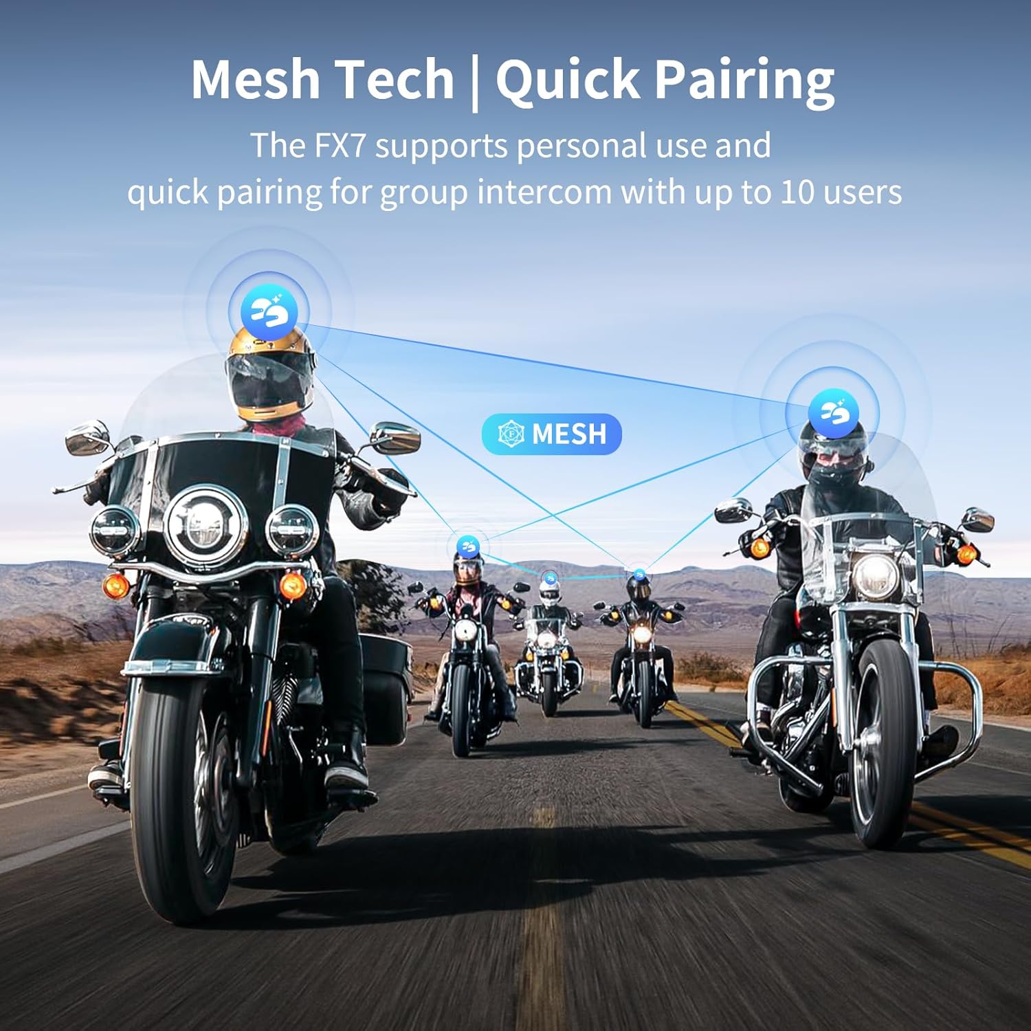 10-Rider Mesh Motorcycle Bluet - Audio And Music บทวิจารณ์และราคา