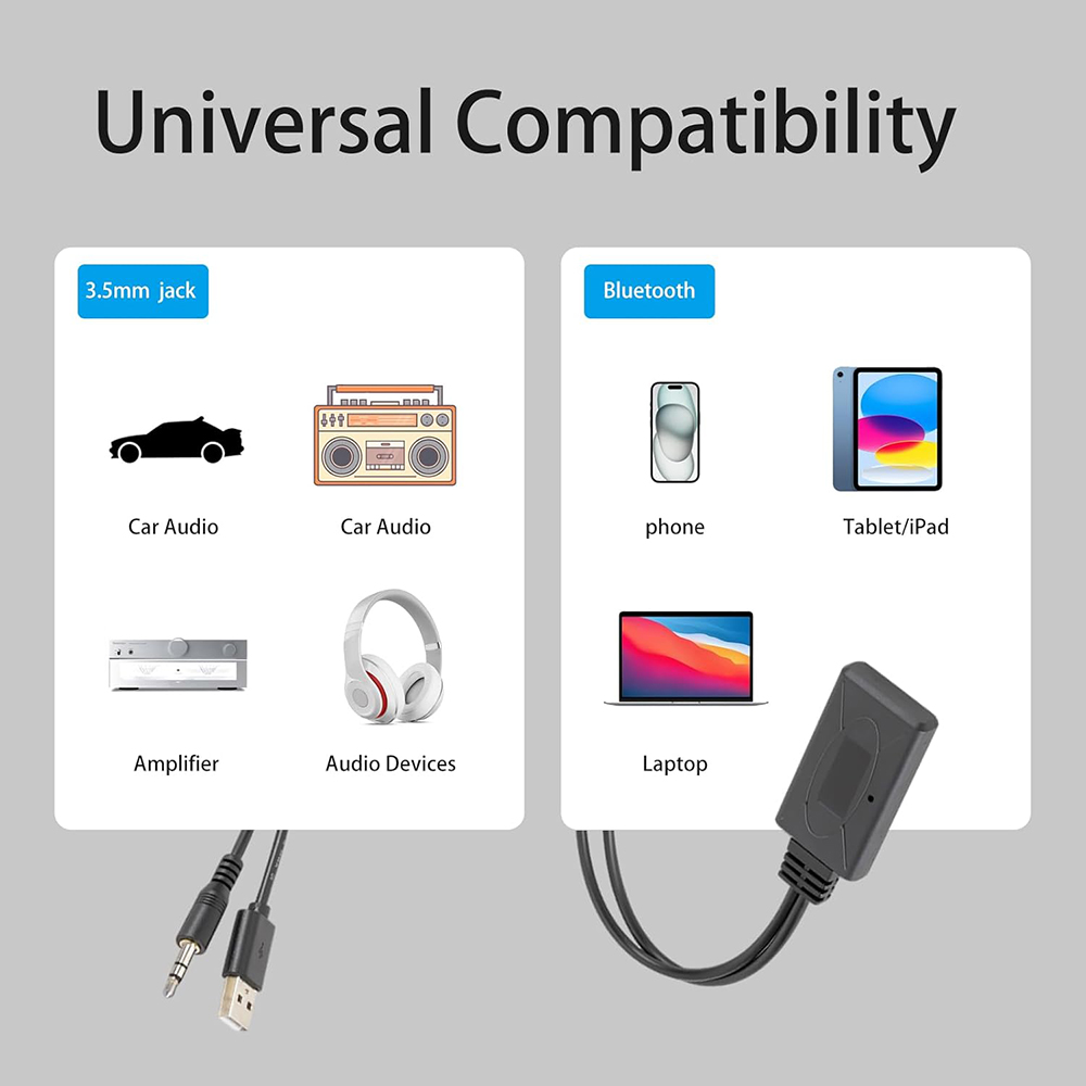 Universal Car Bluetooth Audio  - Audio Universal Music บทวิจารณ์และราคา