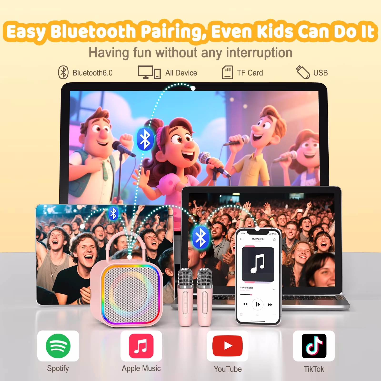 Dual Wireless Microphone Karao - Audio House Music บทวิจารณ์และราคา